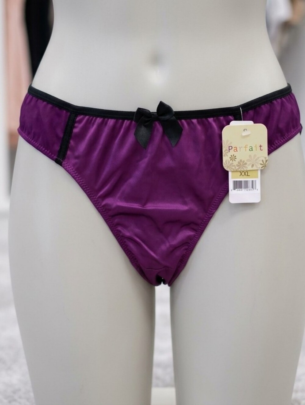 NWT Parfait Satin Panty, Size XXL